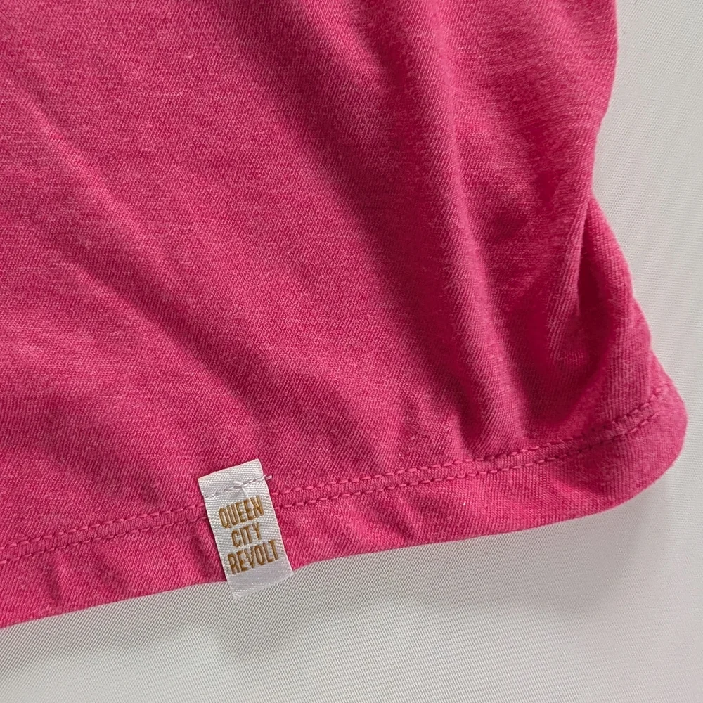Vibrant Pink Ohio Love Women's Tank Top